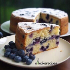 Blueberry Lemon Ricotta Tea Cake